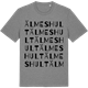 Mid Heather Gray t-shirt med Älmeshult ordlek t-shirt
