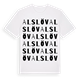 Alslöv ordlek t-shirt