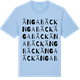 Blue Soul t-shirt med Ängabäck ordlek t-shirt