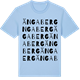 Blue Soul t-shirt med Ängaberg ordlek t-shirt