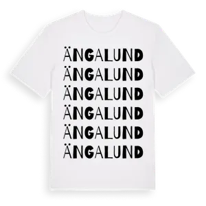 Ängalund ordlek t-shirt – ekologisk bomull t-shirt från Pinshirt