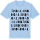 Blue Soul t-shirt med Ängalund ordlek t-shirt