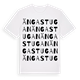 White t-shirt med Ängastugan ordlek t-shirt