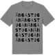Mid Heather Gray t-shirt med Ängastugan ordlek t-shirt