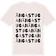 Vintage White t-shirt med Ängastugan ordlek t-shirt