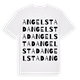Angelstad ordlek t-shirt