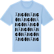 Blue Soul t-shirt med Ängön ordlek t-shirt