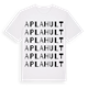 Aplahult ordlek t-shirt