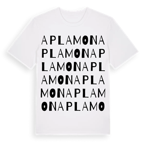 Aplamon ordlek t-shirt – ekologisk bomull t-shirt från Pinshirt