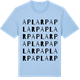 Blue Soul t-shirt med Aplarp ordlek t-shirt