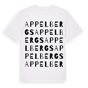 Appelbergs ordlek t-shirt – ekologisk bomull t-shirt från Pinshirt