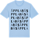 Blue Soul t-shirt med Äpplanäs ordlek t-shirt