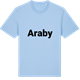 Blue Soul t-shirt med Araby fetstil t-shirt