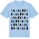 Blue Soul t-shirt med Åraslöv ordlek t-shirt