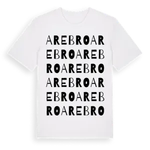 Arebro ordlek t-shirt – ekologisk bomull t-shirt från Pinshirt