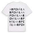 Arpemåla ordlek t-shirt