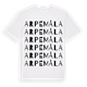 Arpemåla ordlek t-shirt