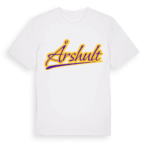 Årshult baseball t-shirt – ekologisk bomull t-shirt från Pinshirt