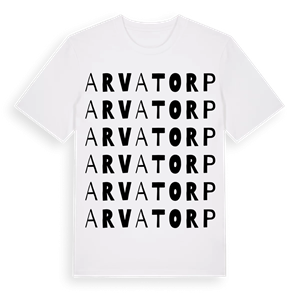 Arvatorp ordlek t-shirt – ekologisk bomull t-shirt från Pinshirt