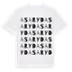 Asaryd ordlek t-shirt