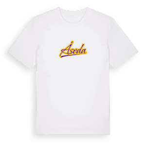 Åseda baseball t-shirt – ekologisk bomull t-shirt från Pinshirt