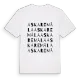 Askaremåla ordlek t-shirt