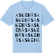 Blue Soul t-shirt med Askenäs ordlek t-shirt
