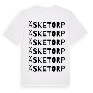 Äsketorp ordlek t-shirt – ekologisk bomull t-shirt från Pinshirt