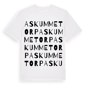 Askummetorp ordlek t-shirt – ekologisk bomull t-shirt från Pinshirt