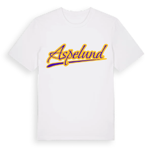 Aspelund baseball t-shirt – ekologisk bomull t-shirt från Pinshirt