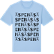 Blue Soul t-shirt med Äspenäs ordlek t-shirt
