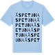 Blue Soul t-shirt med Äspetuna ordlek t-shirt