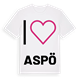 Jag älskar Aspö t-shirt stort tryck