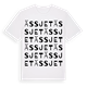 Ässjet ordlek t-shirt
