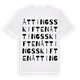 Åttingsskiften ordlek t-shirt