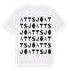 Attsjö ordlek t-shirt