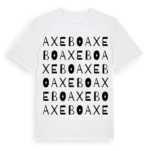 Axebo ordlek t-shirt – ekologisk bomull t-shirt från Pinshirt