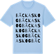 Blue Soul t-shirt med Bäckaskog ordlek t-shirt