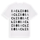 Backebo ordlek t-shirt