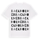 Backholmen ordlek t-shirt