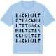 Blue Soul t-shirt med Backhultet ordlek t-shirt