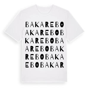 Bakarebo ordlek t-shirt – ekologisk bomull t-shirt från Pinshirt