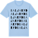 Blue Soul t-shirt med Baljaryd ordlek t-shirt