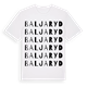 Baljaryd ordlek t-shirt