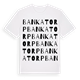 Bankatorp ordlek t-shirt