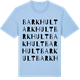 Blue Soul t-shirt med Barkhult ordlek t-shirt