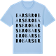 Blue Soul t-shirt med Barsbro ordlek t-shirt