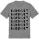 Mid Heather Gray t-shirt med Bårshult ordlek t-shirt