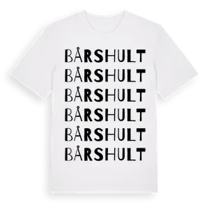 Bårshult ordlek t-shirt – ekologisk bomull t-shirt från Pinshirt
