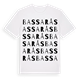 Bassarås ordlek t-shirt